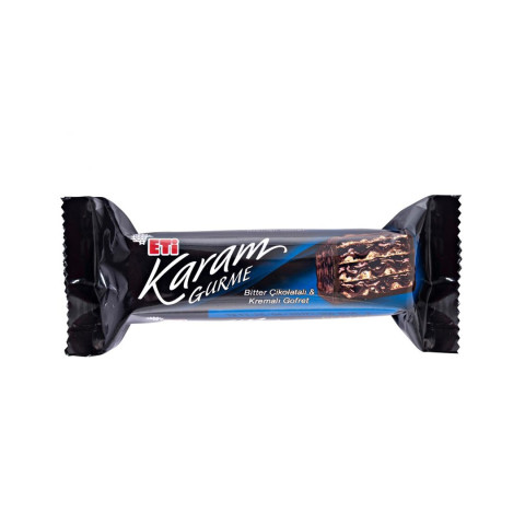 Eti Karam Bitter Çikolatalı Kremalı Gofret 50 Gr