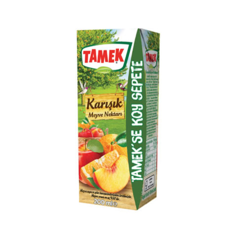 Tamek Karışık Meyve Nektari 200 ml