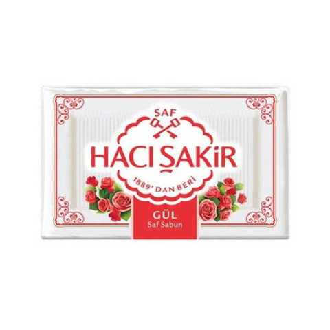 Hacı Şakir 4x150 gr Gül Banyo Saf Sabun 600 Gr