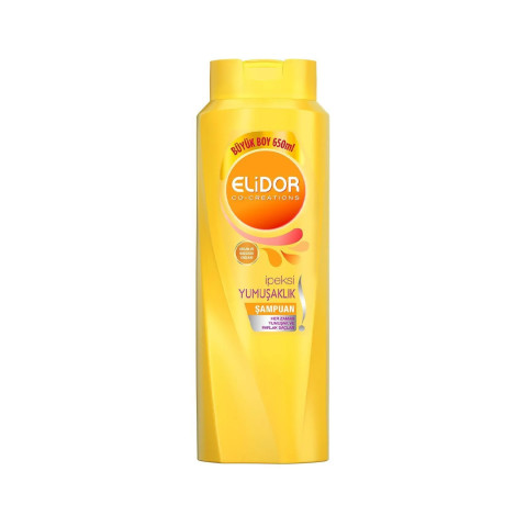 Elidor İpeksi Yumuşaklık Saç Bakım Şampuan 650 ml