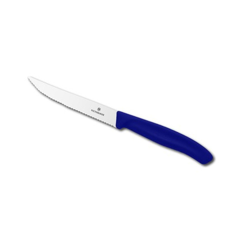 Victorinox Tırtıklı Doğrama Bıçağı, 11 cm - Mavi