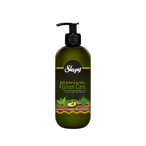 Sleepy Premium Green Care Serisi Sıvı Sabun Adaçayı Avacado ve Aloe Vera Özlü 500 ml.
