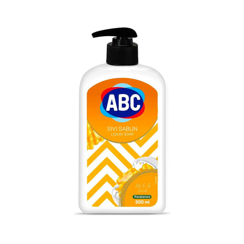 ABC Sıvı Sabun Bal ve Süt Parabensi 500 ml 