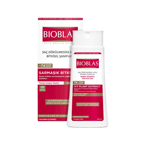 Bioblas Sarmaşık Bitki Özlü Şampuan 360 ml