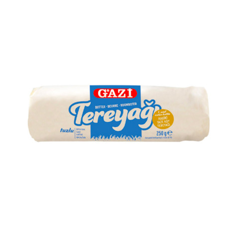 Gazi Hakiki Tuzlu Taze Köy Tereyağı 250 gr