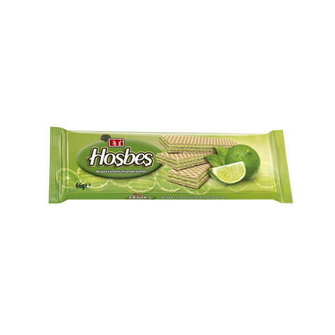 Eti Hoşbeş Misket Limonlu Kremalı Gofret 66 gr