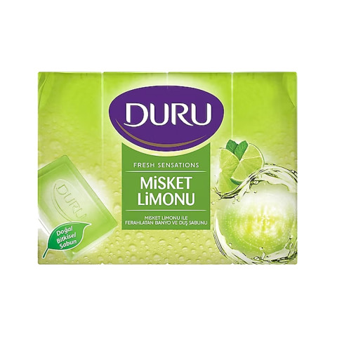 Duru Fresh Sensation Misket Limonlu Duş ve Banyo Sabunu 4 x 150 gr
