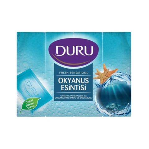 Duru Fresh Sensation Okyanus Tazeliği Duş ve Banyo Sabunu 4 x 150 gr